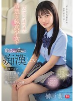 澄み切った透明感の清楚な純真少女をめっちゃくちゃに痴漢したい!我慢できずこっそり痴●したら…まさかの俺の粘着ﾃｸの虜に。 榊原萌